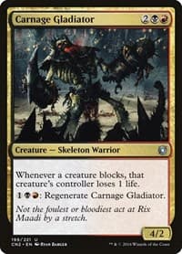Carnage Gladiator - Conspiracy: Take the Crown - Magic: The Gathering card