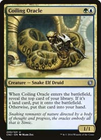 Coiling Oracle - Conspiracy: Take the Crown - Magic: The Gathering card