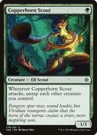 Copperhorn Scout - Conspiracy: Take the Crown - Magic: The Gathering card