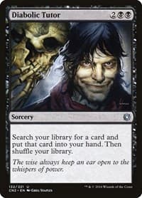 Diabolic Tutor - Conspiracy: Take the Crown - Magic: The Gathering card