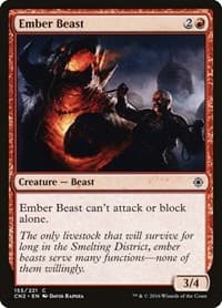 Ember Beast - Conspiracy: Take the Crown - Magic: The Gathering card