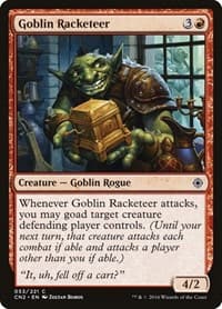 Goblin Racketeer - Conspiracy: Take the Crown - Magic: The Gathering card