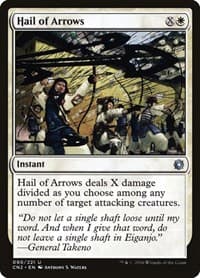 Hail of Arrows - Conspiracy: Take the Crown - Magic: The Gathering card