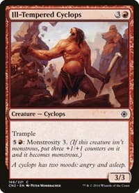 Ill-Tempered Cyclops - Conspiracy: Take the Crown - Magic: The Gathering card