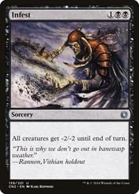 Infest - Conspiracy: Take the Crown - Magic: The Gathering card