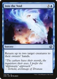 Into the Void - Conspiracy: Take the Crown - Magic: The Gathering card
