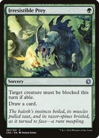 Irresistible Prey - Conspiracy: Take the Crown - Magic: The Gathering card