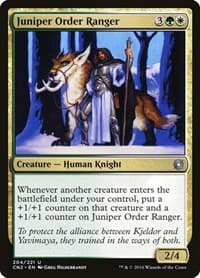 Juniper Order Ranger - Conspiracy: Take the Crown - Magic: The Gathering card