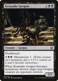 Keepsake Gorgon - Conspiracy: Take the Crown - Magic: The Gathering card
