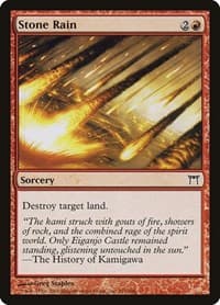 Stone Rain - Champions of Kamigawa - Magic: The Gathering card