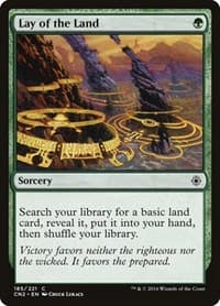 Lay of the Land - Conspiracy: Take the Crown - Magic: The Gathering card