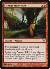 Strange Inversion - Champions of Kamigawa - Magic: The Gathering card
