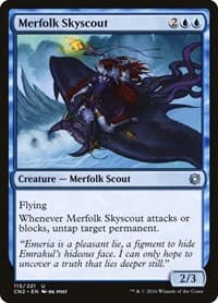 Merfolk Skyscout - Conspiracy: Take the Crown - Magic: The Gathering card