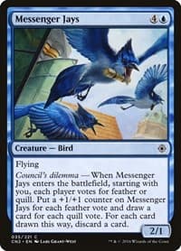 Messenger Jays - Conspiracy: Take the Crown - Magic: The Gathering card