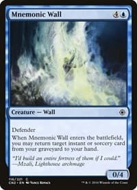 Mnemonic Wall - Conspiracy: Take the Crown - Magic: The Gathering card