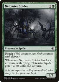 Netcaster Spider - Conspiracy: Take the Crown - Magic: The Gathering card