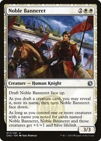 Noble Banneret - Conspiracy: Take the Crown - Magic: The Gathering card