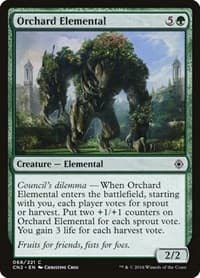 Orchard Elemental - Conspiracy: Take the Crown - Magic: The Gathering card