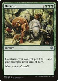 Overrun - Conspiracy: Take the Crown - Magic: The Gathering card