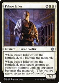 Palace Jailer - Conspiracy: Take the Crown - Magic: The Gathering card