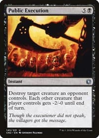 Public Execution - Conspiracy: Take the Crown - Magic: The Gathering card
