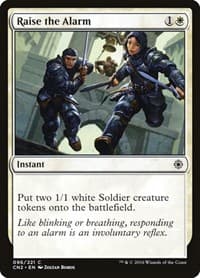 Raise the Alarm - Conspiracy: Take the Crown - Magic: The Gathering card