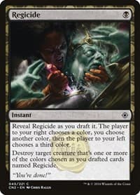 Regicide - Conspiracy: Take the Crown - Magic: The Gathering card
