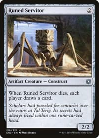 Runed Servitor - Conspiracy: Take the Crown - Magic: The Gathering card