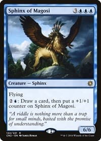 Sphinx of Magosi - Conspiracy: Take the Crown - Magic: The Gathering card