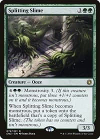 Splitting Slime - Conspiracy: Take the Crown - Magic: The Gathering card