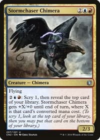 Stormchaser Chimera - Conspiracy: Take the Crown - Magic: The Gathering card
