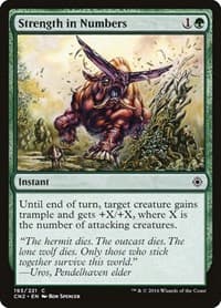 Strength in Numbers - Conspiracy: Take the Crown - Magic: The Gathering card