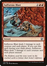 Sulfurous Blast - Conspiracy: Take the Crown - Magic: The Gathering card