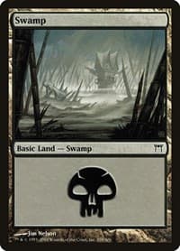 Swamp (298) - Champions of Kamigawa - Magic: The Gathering card