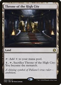 Throne of the High City - Conspiracy: Take the Crown - Magic: The Gathering card