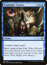 Traumatic Visions - Conspiracy: Take the Crown - Magic: The Gathering card