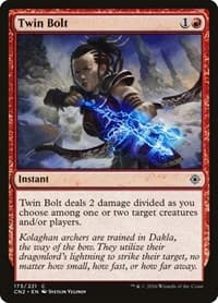 Twin Bolt - Conspiracy: Take the Crown - Magic: The Gathering card