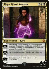 Kaya, Ghost Assassin (Alternate Art Foil) - Conspiracy: Take the Crown - Magic: The Gathering card