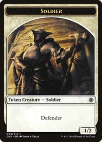 Soldier Token (003) - Conspiracy: Take the Crown - Magic: The Gathering card