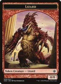 Lizard Token - Conspiracy: Take the Crown - Magic: The Gathering card