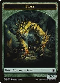Beast Token - Conspiracy: Take the Crown - Magic: The Gathering card