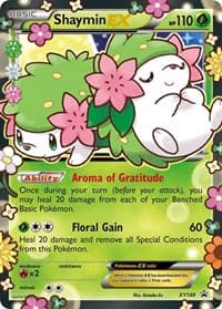 Shaymin EX - XY Promos - Pokemon card