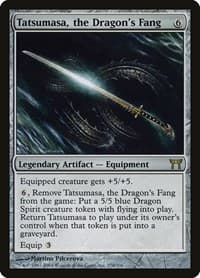 Tatsumasa, the Dragon's Fang - Champions of Kamigawa - Magic: The Gathering card