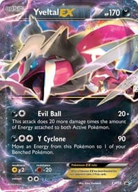 Yveltal EX - XY150 (Shiny) - XY Promos - Pokemon card