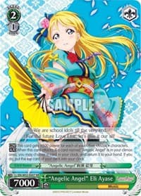 "Angelic Angel" Eli Ayase - Love Live! DX Vol.2 - Weiss Schwarz card