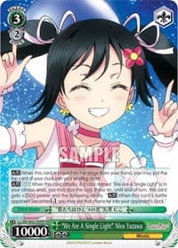 "We Are A Single Light" Nico Yazawa - Love Live! DX Vol.2 - Weiss Schwarz card