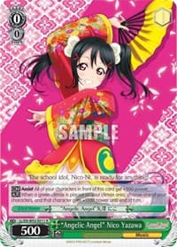 "Angelic Angel" Nico Yazawa - Love Live! DX Vol.2 - Weiss Schwarz card