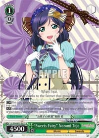 "Sweets Fairy" Nozomi Tojo - Love Live! DX Vol.2 - Weiss Schwarz card