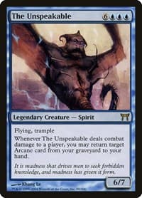 The Unspeakable - Champions of Kamigawa - Magic: The Gathering card