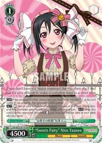 "Sweets Fairy" Nico Yazawa (SR) - Love Live! DX Vol.2 - Weiss Schwarz card